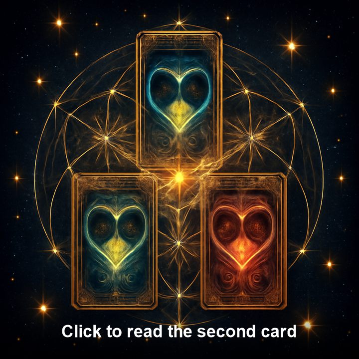 3 card love tarot - click to open your message
