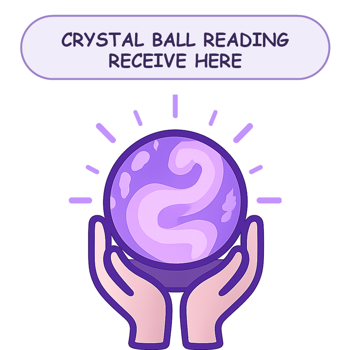 crystal ball reading - click to open your message